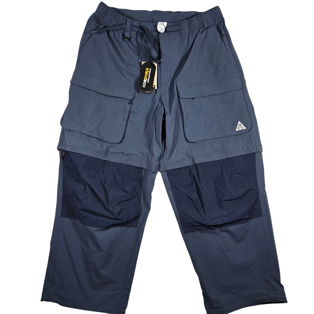 Nike ACG Smith Summit Cargo Pants Mens XL Ashen Slate Blue HV0591-437 New